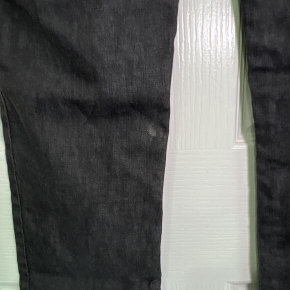 Talbots Signature Straight Leg Jeans Women's Petite 6P 28 Dark Wash Black Denim - Picture 4 of 7